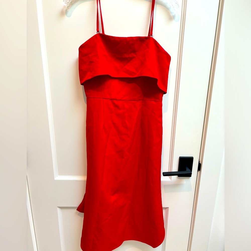 Striking red Chelsea28 dress